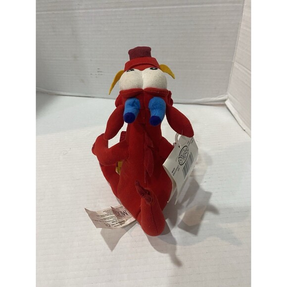 Disney Store Mulan Mushu Dragon Bean Bag Plush No Sound NWT Read - Picture 2 of 7